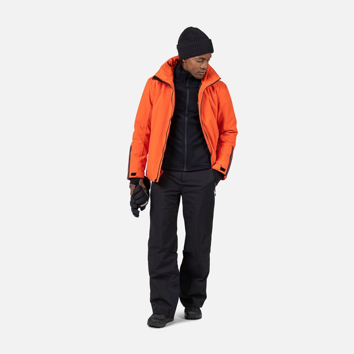 ROSSIGNOL SPODNIE NARCIARSKIE STRAWPILE INSULATED PANT czarny (S)