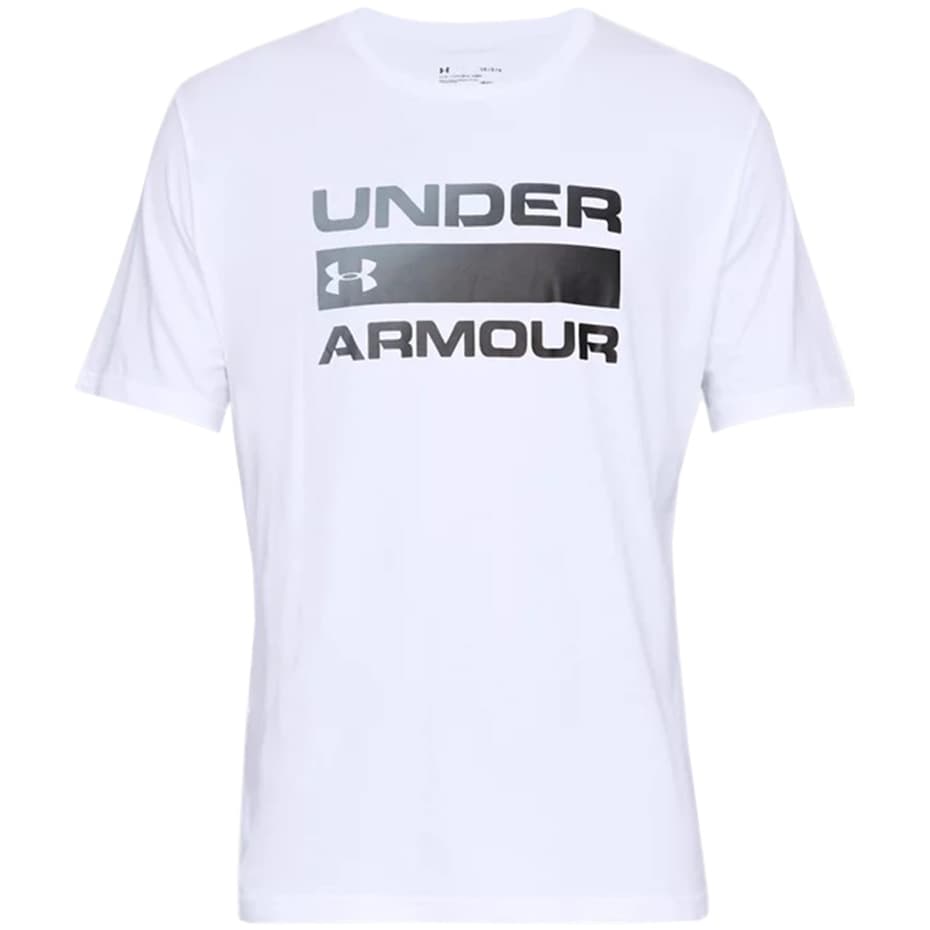 UNDER ARMOUR t-shirt męski koszulka treningowa UA TEAM ISSUE biały (M)