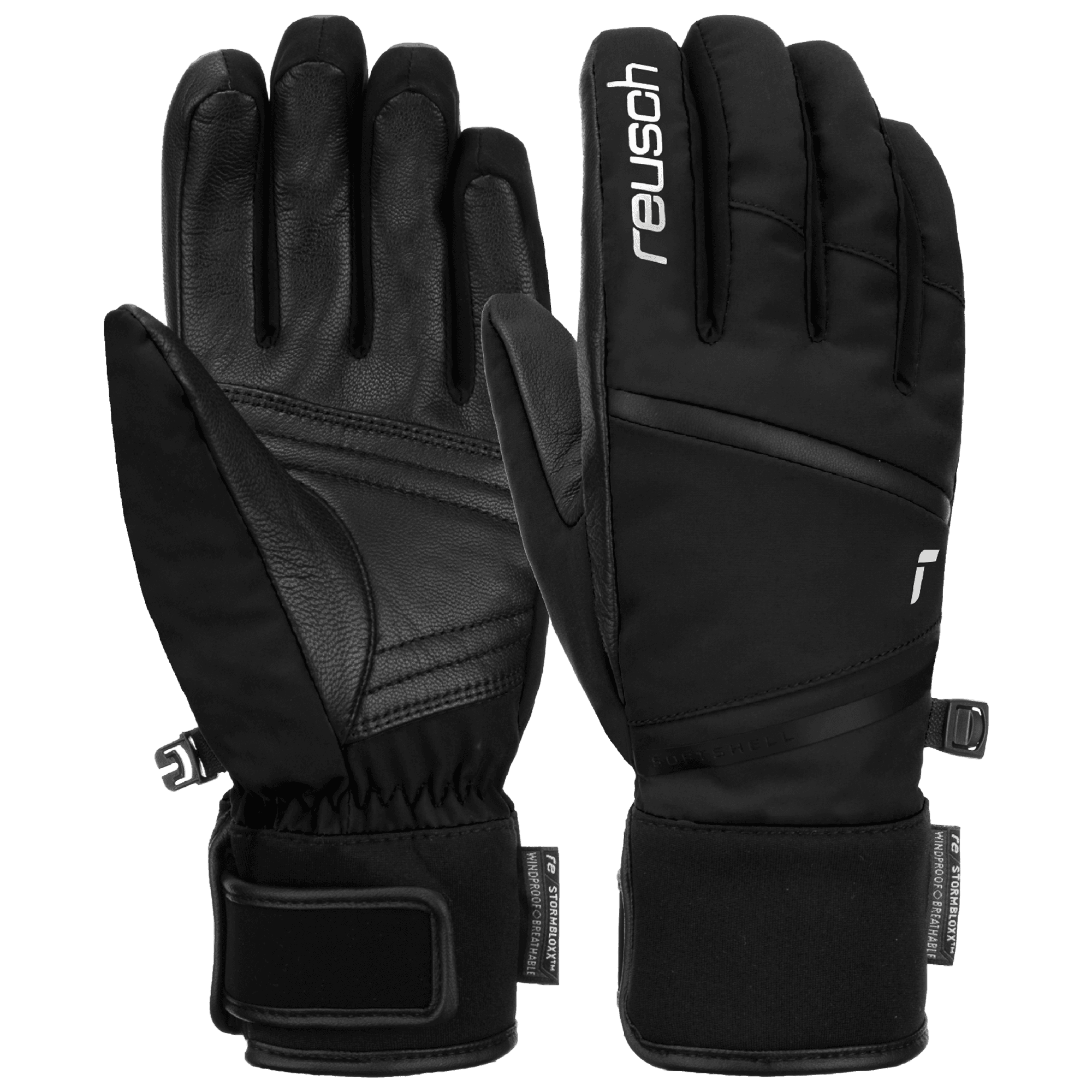 REUSCH TESSA rękawice narciarskie damskie STORMBLOXX czarne (6,5)