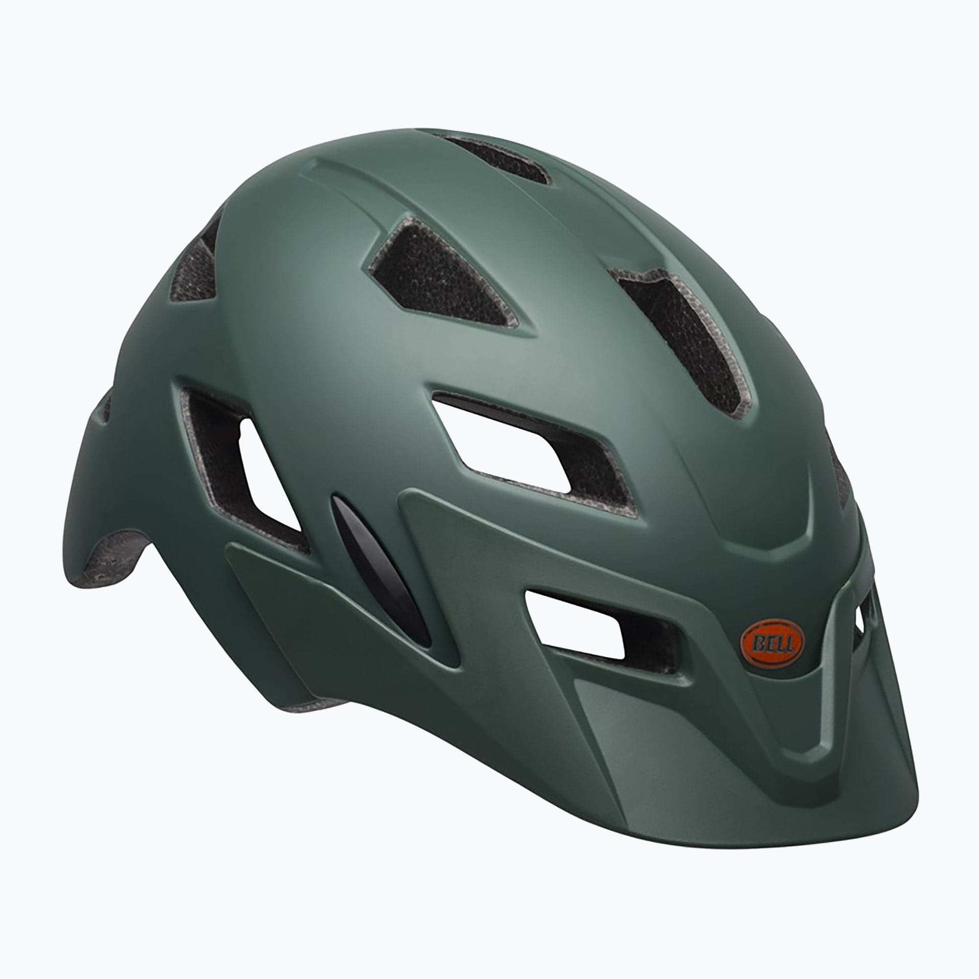 Kask dziecięcy BELL SIDETRACK matte ciemny green orange roz. Uniwersalny (47–54 cm) . (47-54)