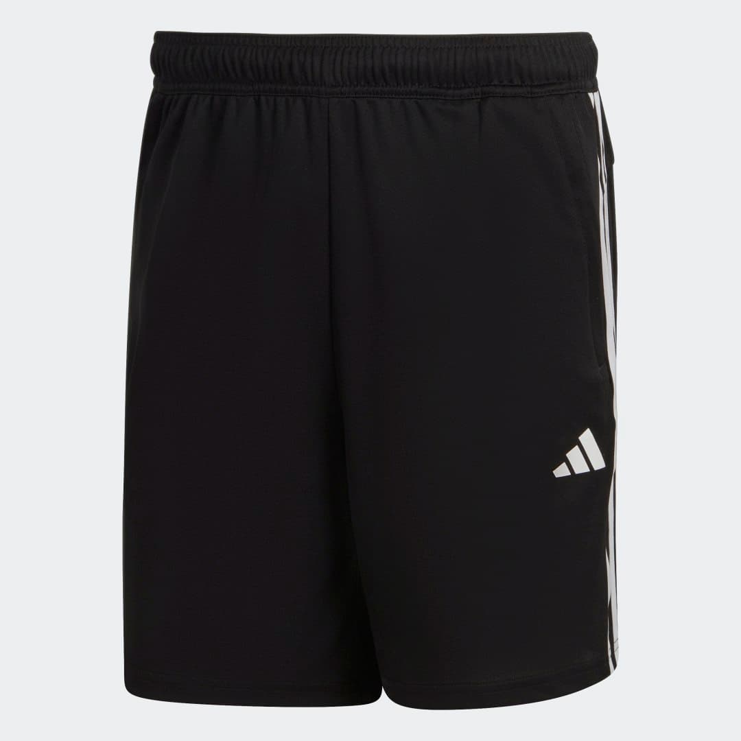 Train Essentials Piqué 3-Stripes Training Shorts