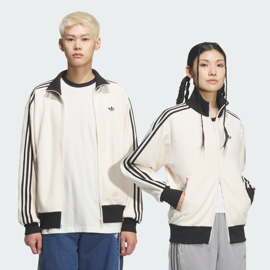 VELOUR CLASSIC TRACK TOP