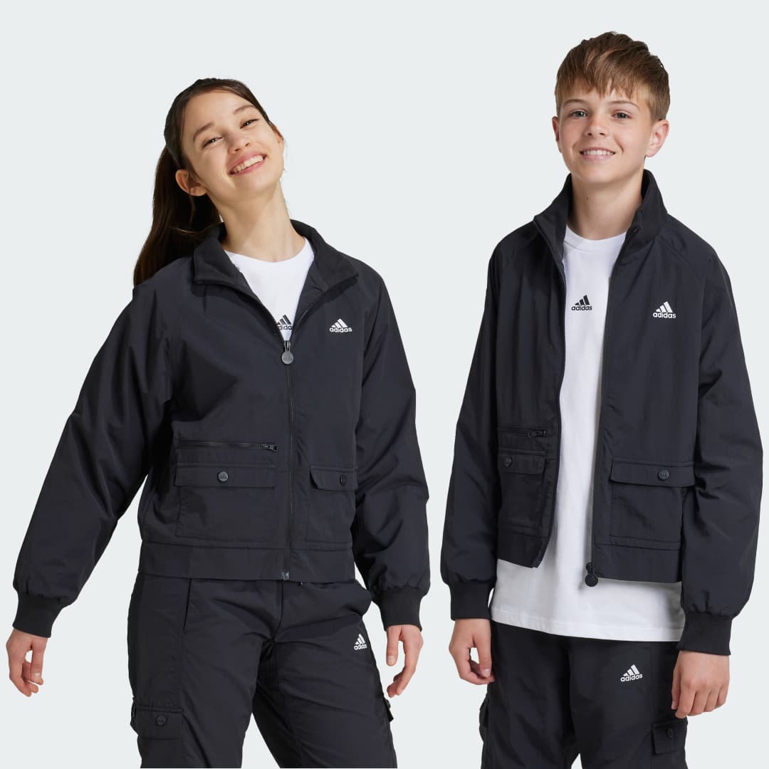 Street Jam Woven Cargo Jacket Kids
