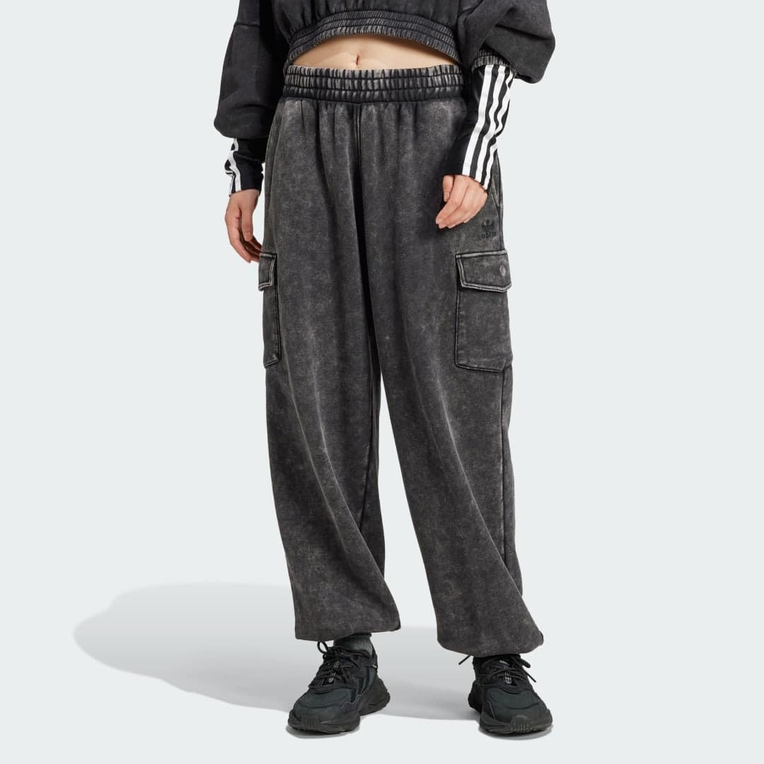 Acid-Washed Sweat Joggers