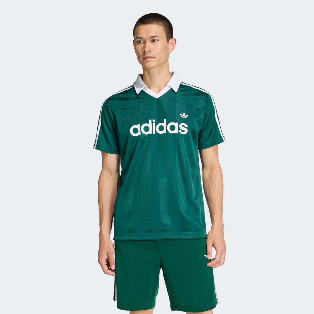 KOSZULKA ARCHIVE COLLAR ENGINEERED JERSEY