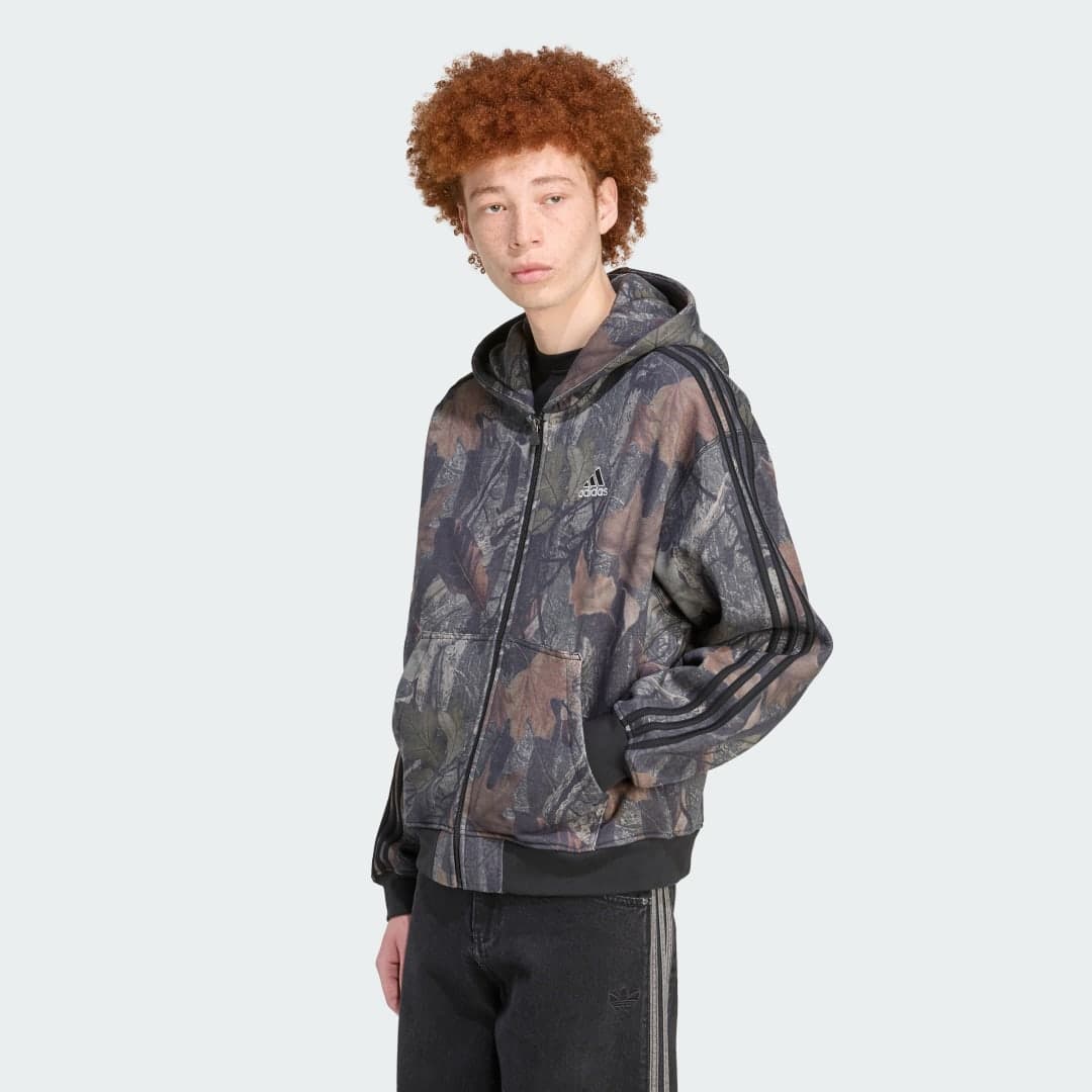 Bluza Camo Hooded Full-Zip