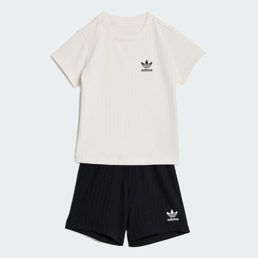 ZESTAW REGULAR WIDE RIB SHORT T-SHIRT