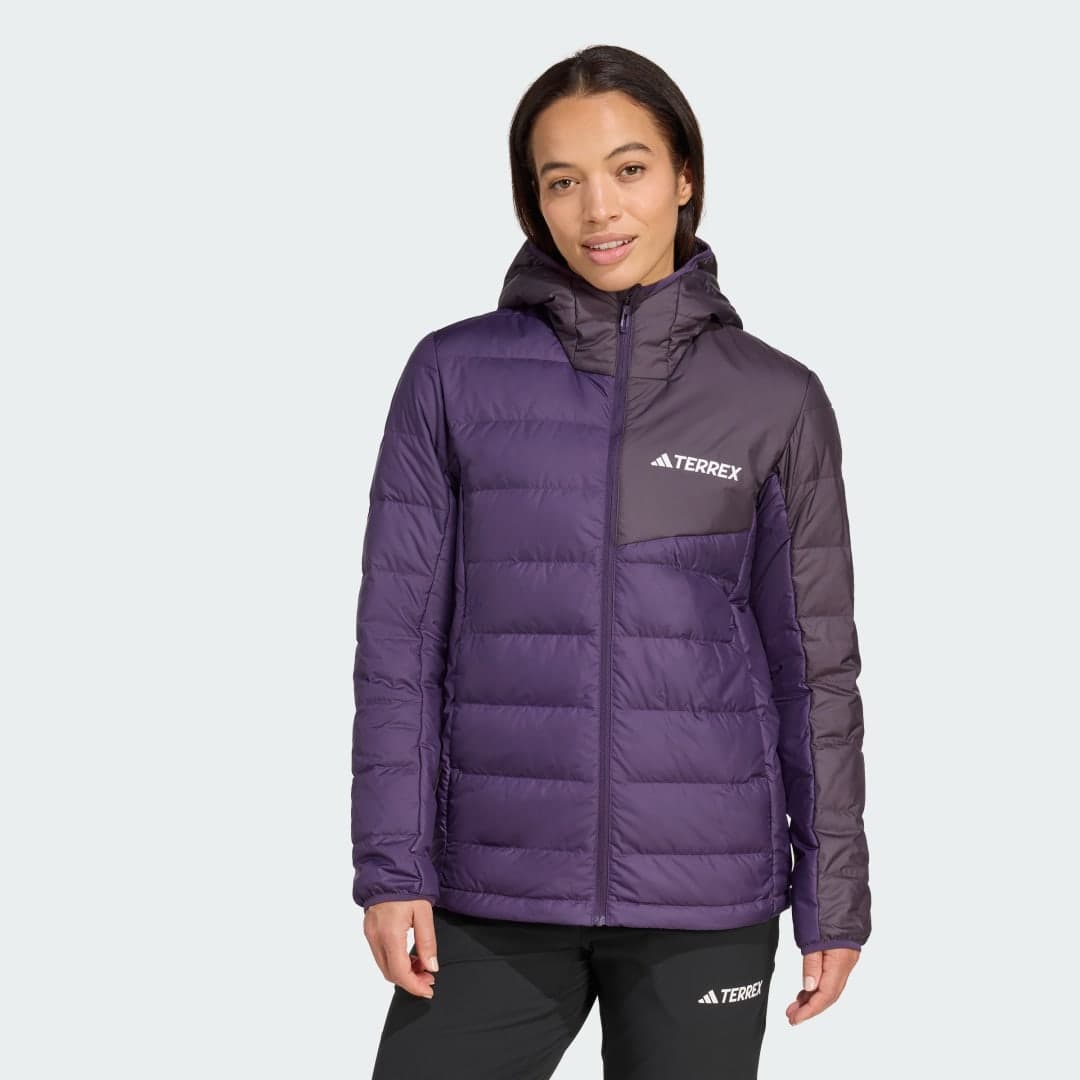 Kurtka z kapturem Terrex Multi Light Down CLIMAWARM