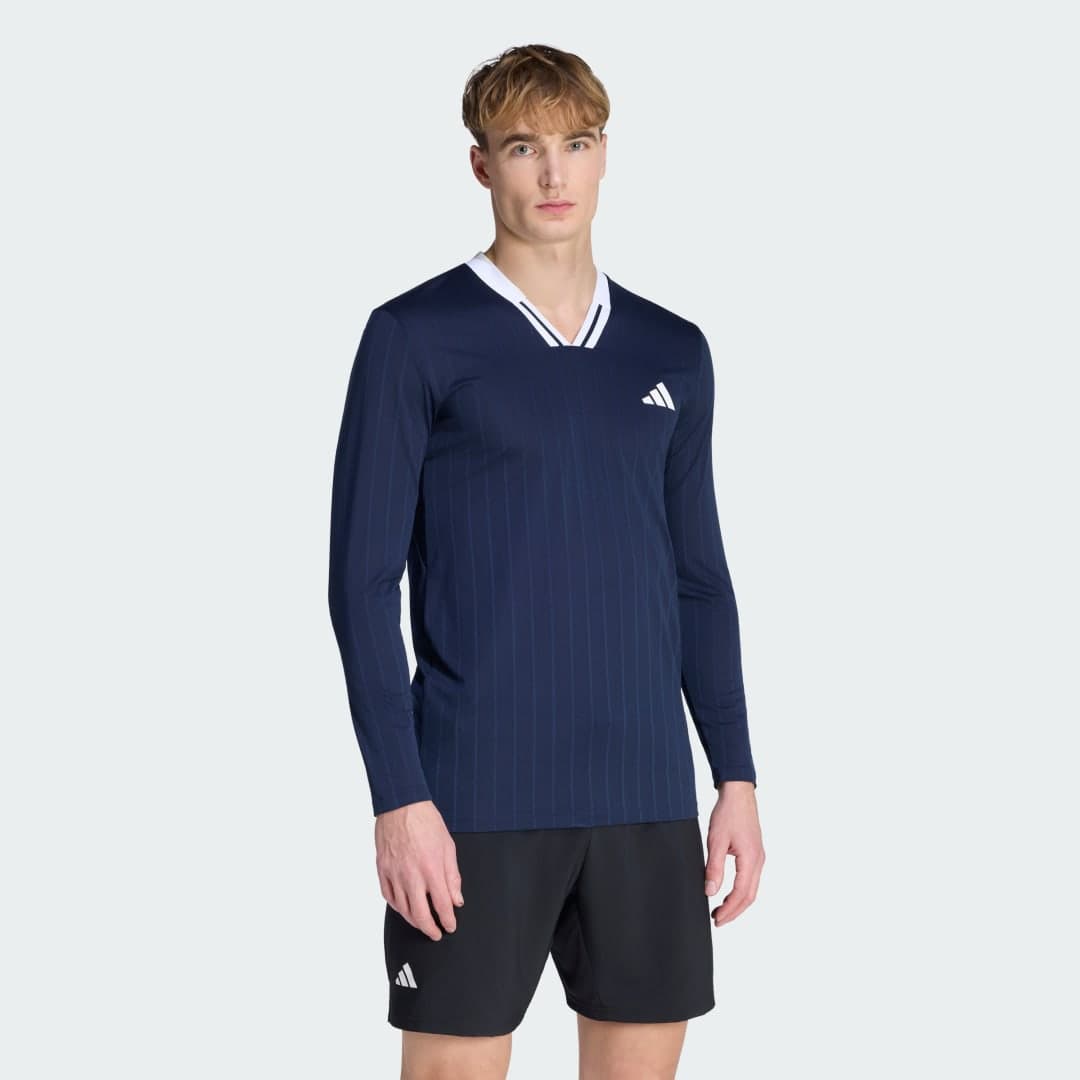 BLUZA TENISOWA Z DŁUGIM RĘKAWEM CLIMACOOL