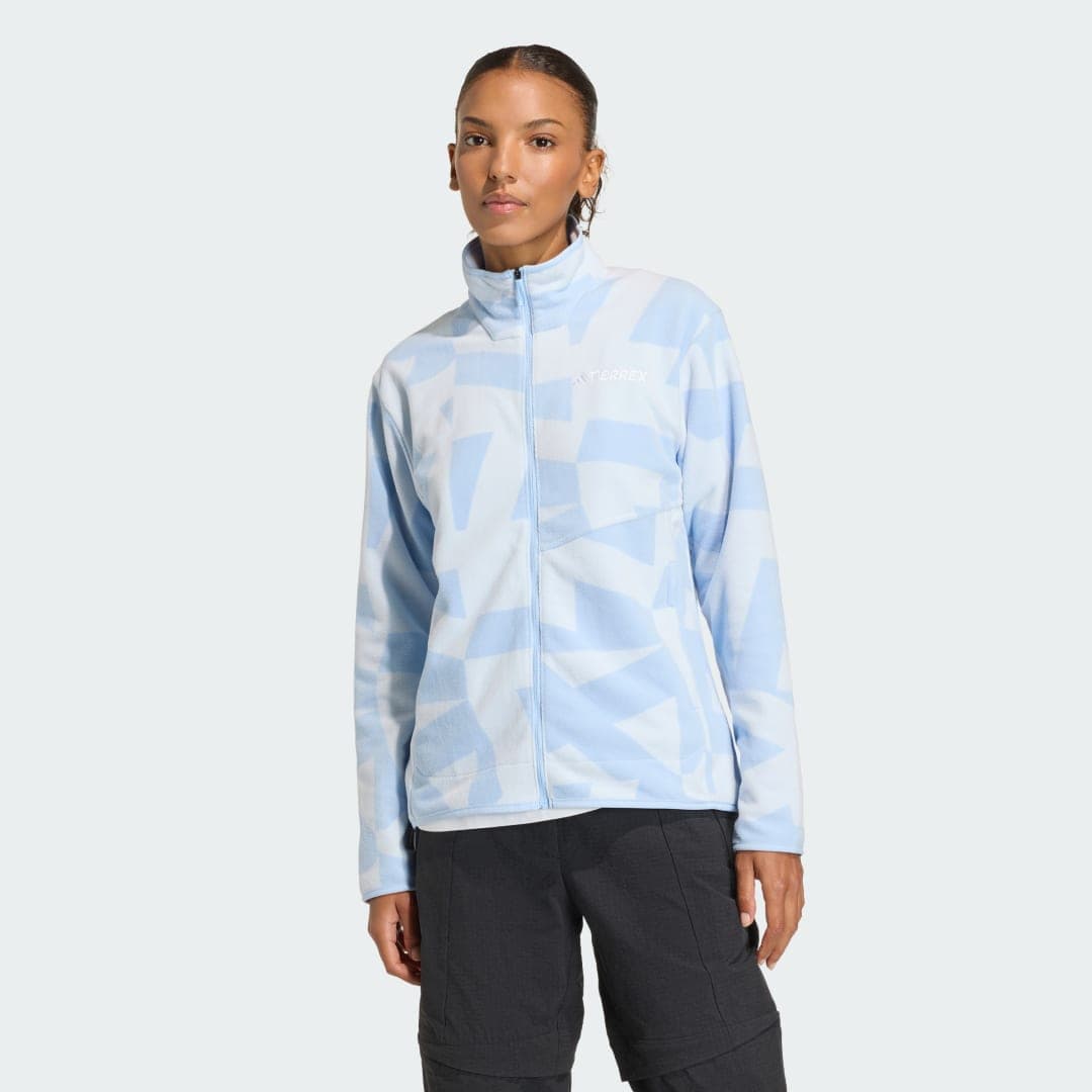 Kurtka z nadrukiem Terrex Multi Full-Zip Fleece