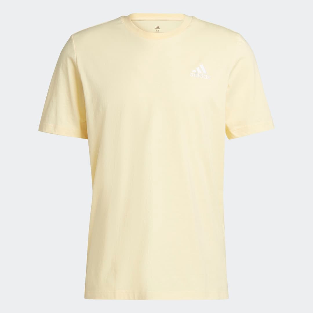 Essentials Embroidered Small Logo Tee