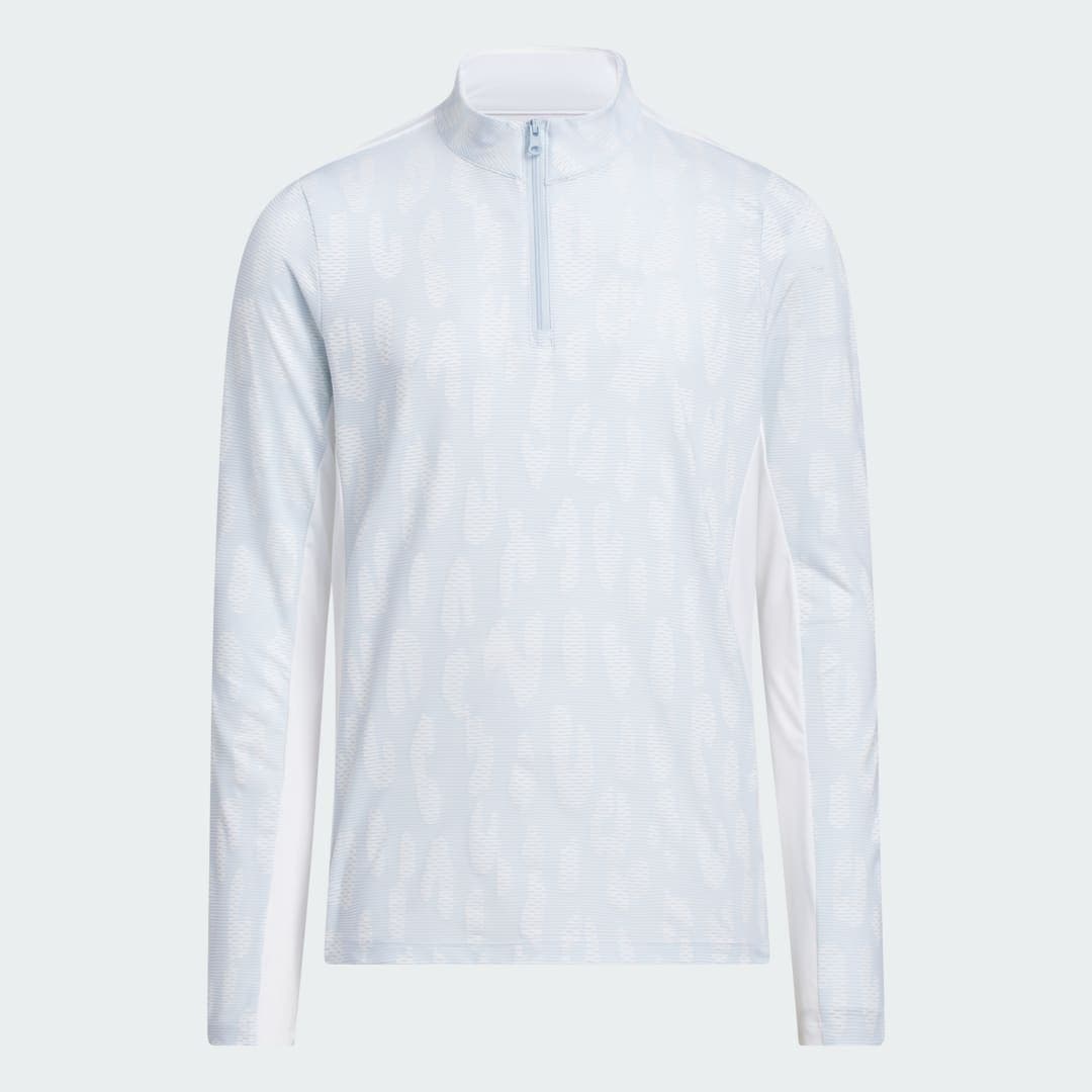 GIRLS LONG SLEEVE QUARTER ZIP MOCK Polo Shirt
