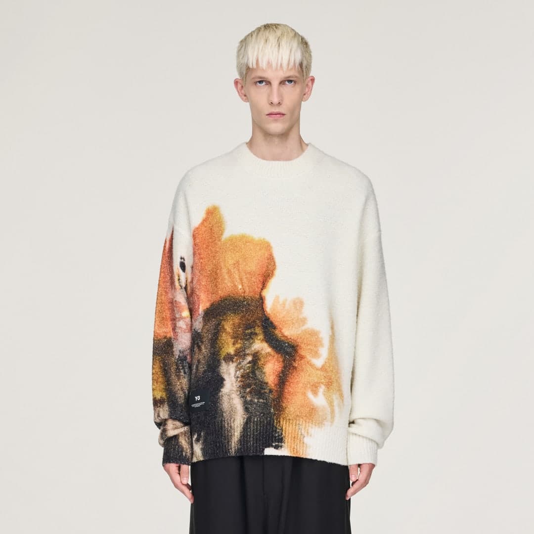 Bluza Y-3 AOP Knit Crew