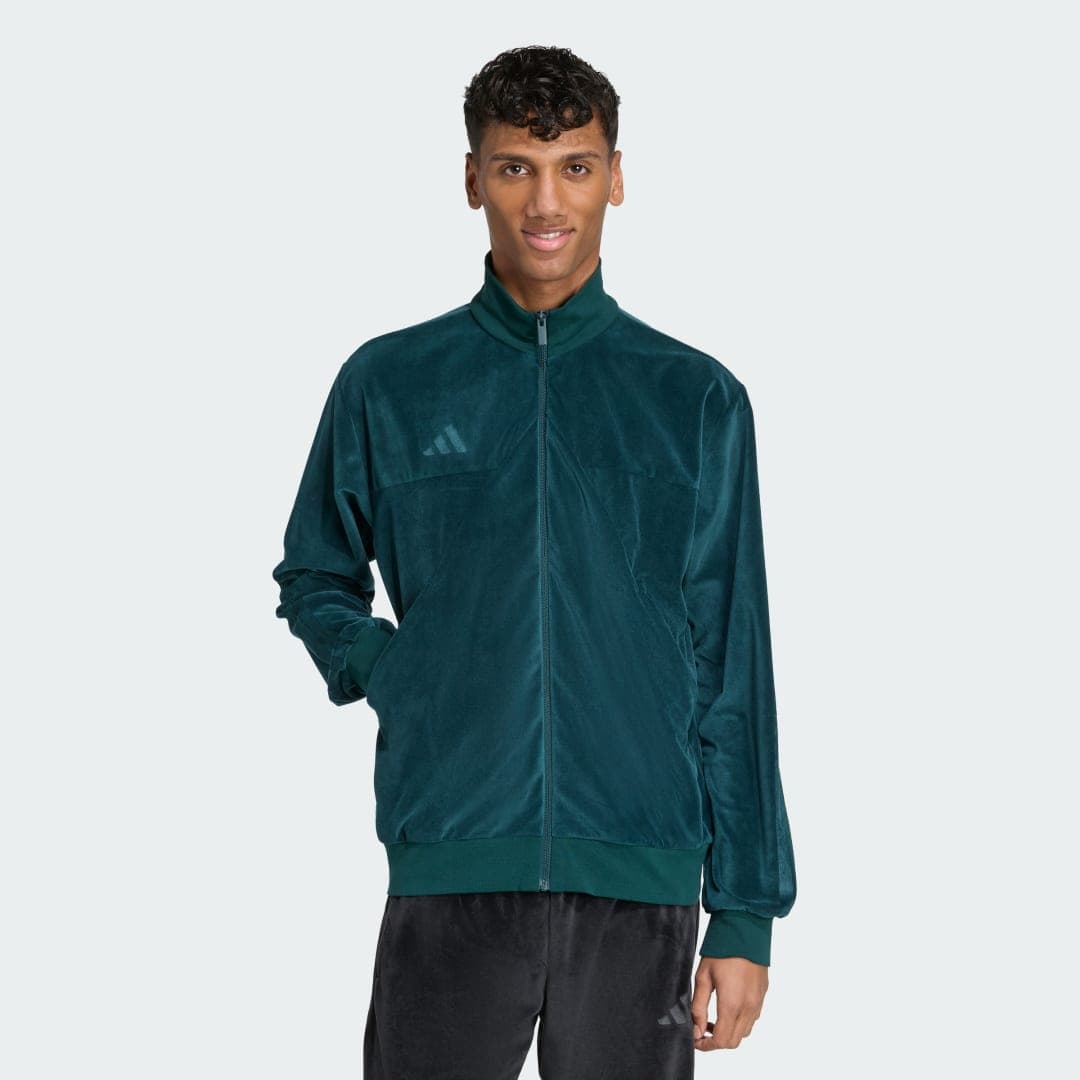 Velour Track Top