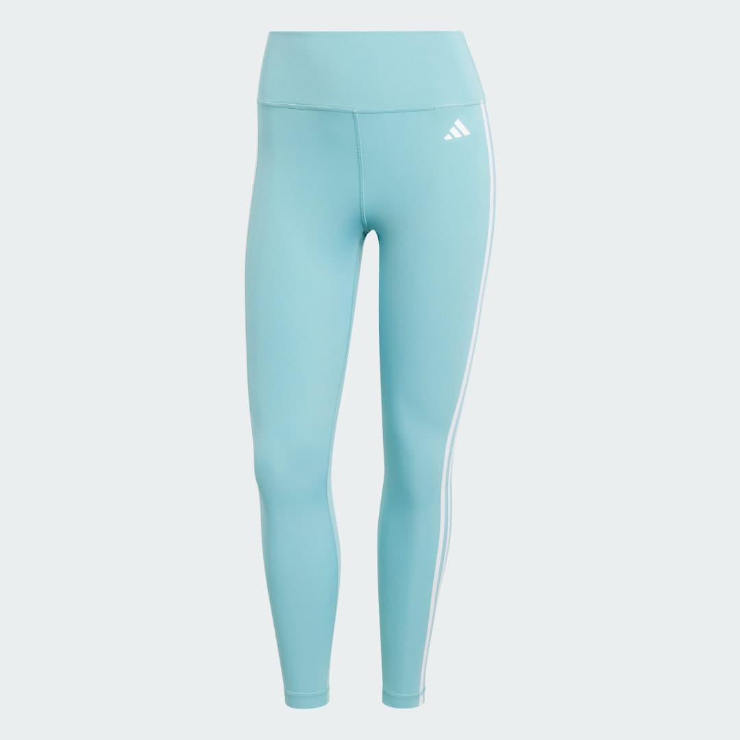 Train Essentials 3-Stripes High-Waisted 7/8 Leggings