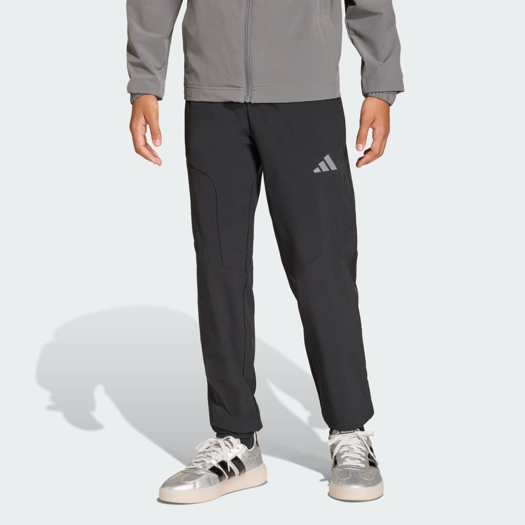 SPODNIE ADIDAS BOYS HOODED TECH WOVEN