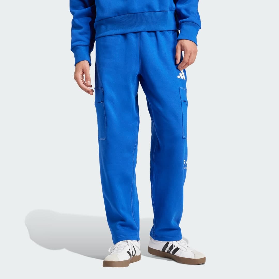 ALL SZN Fleece Graphic Loose Cargo Pants