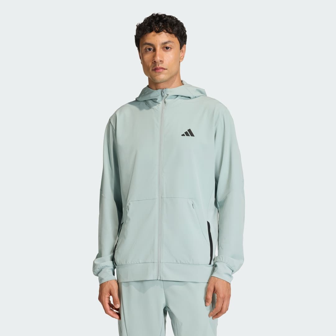 Bluza z kapturem D4T WORKOUT FULL-ZIP