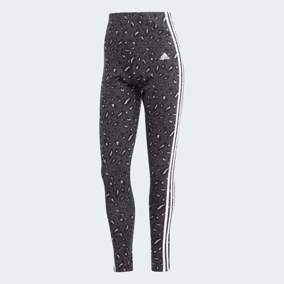 Legginsy Essentials 3-Stripes Animal Print