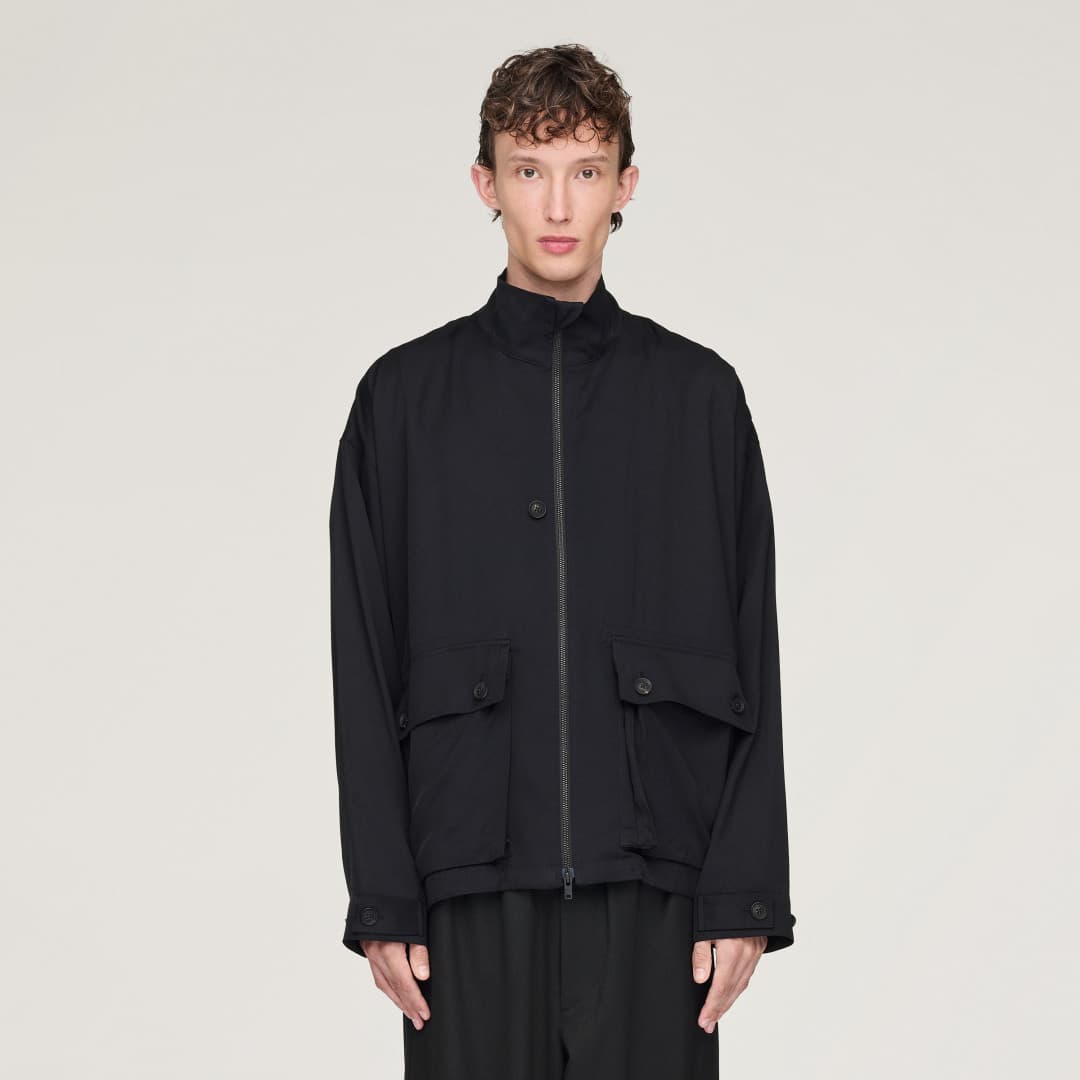 Koszulka Y-3 Rayon Twill Zip