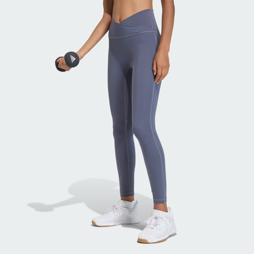 Legginsy 3 Stripes Studio All Me 7/8 X-Over