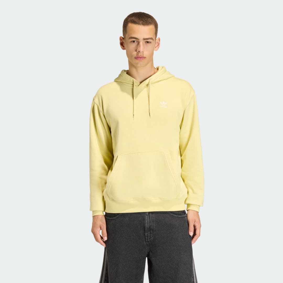 BLUZA Z KAPTUREM ESSENTIAL LOOSE FLEECE HOODIE