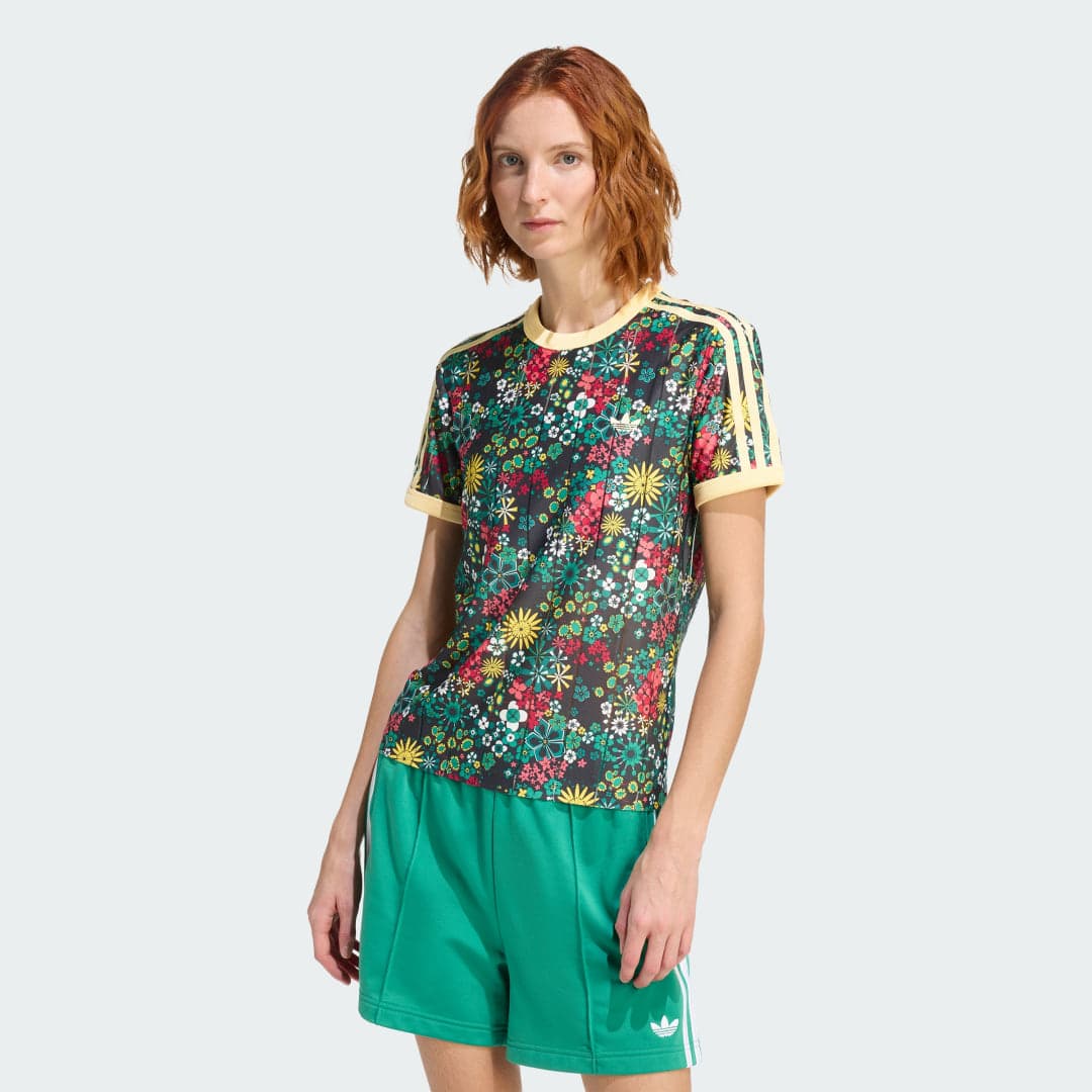 KOSZULKA ADIDAS ORIGINALS X LIBERTY LONDON 3 STRIPES