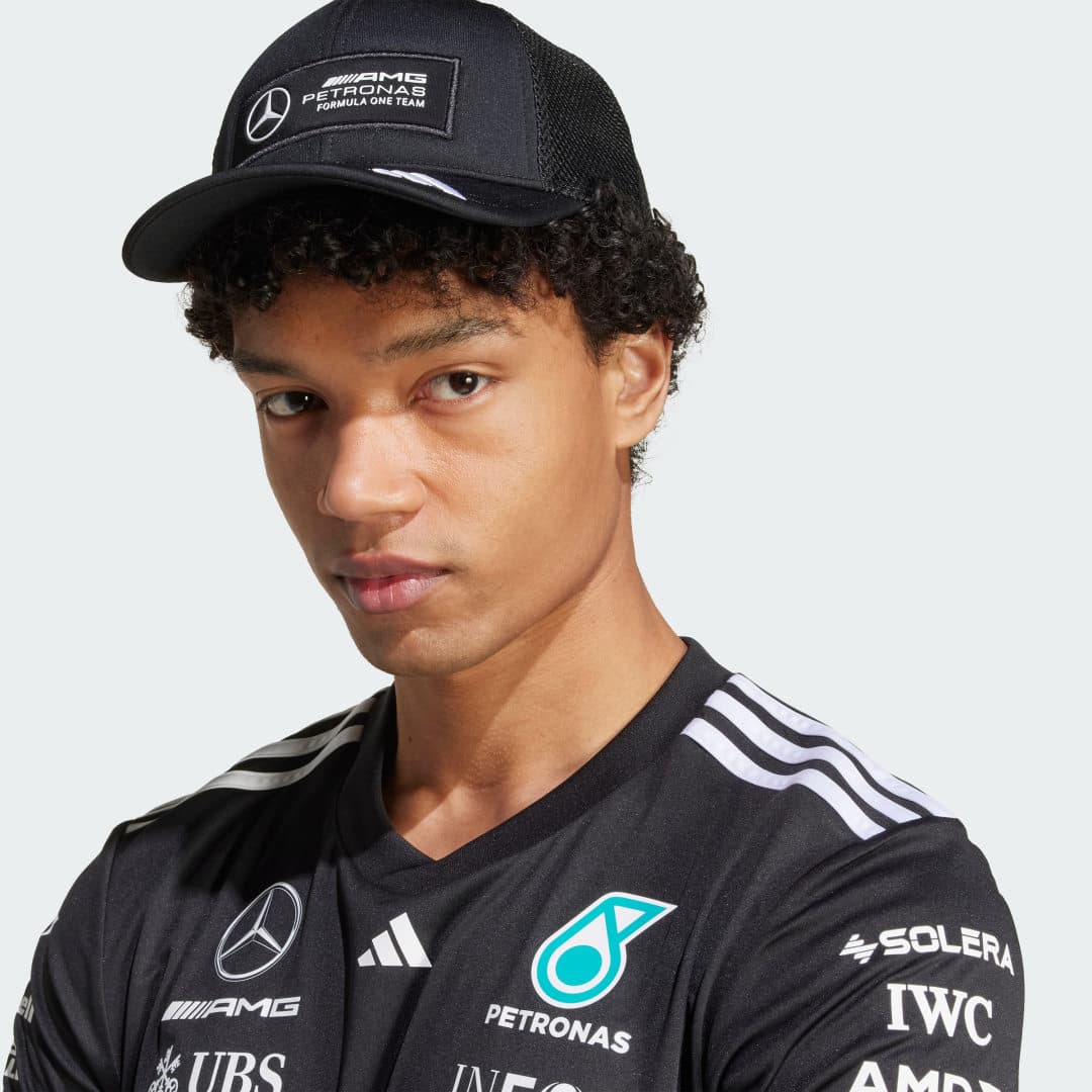 CZAPKA MERCEDES - AMG PETRONAS FORMULA ONE TEAM SNAPBACK LOGO TRUCKER