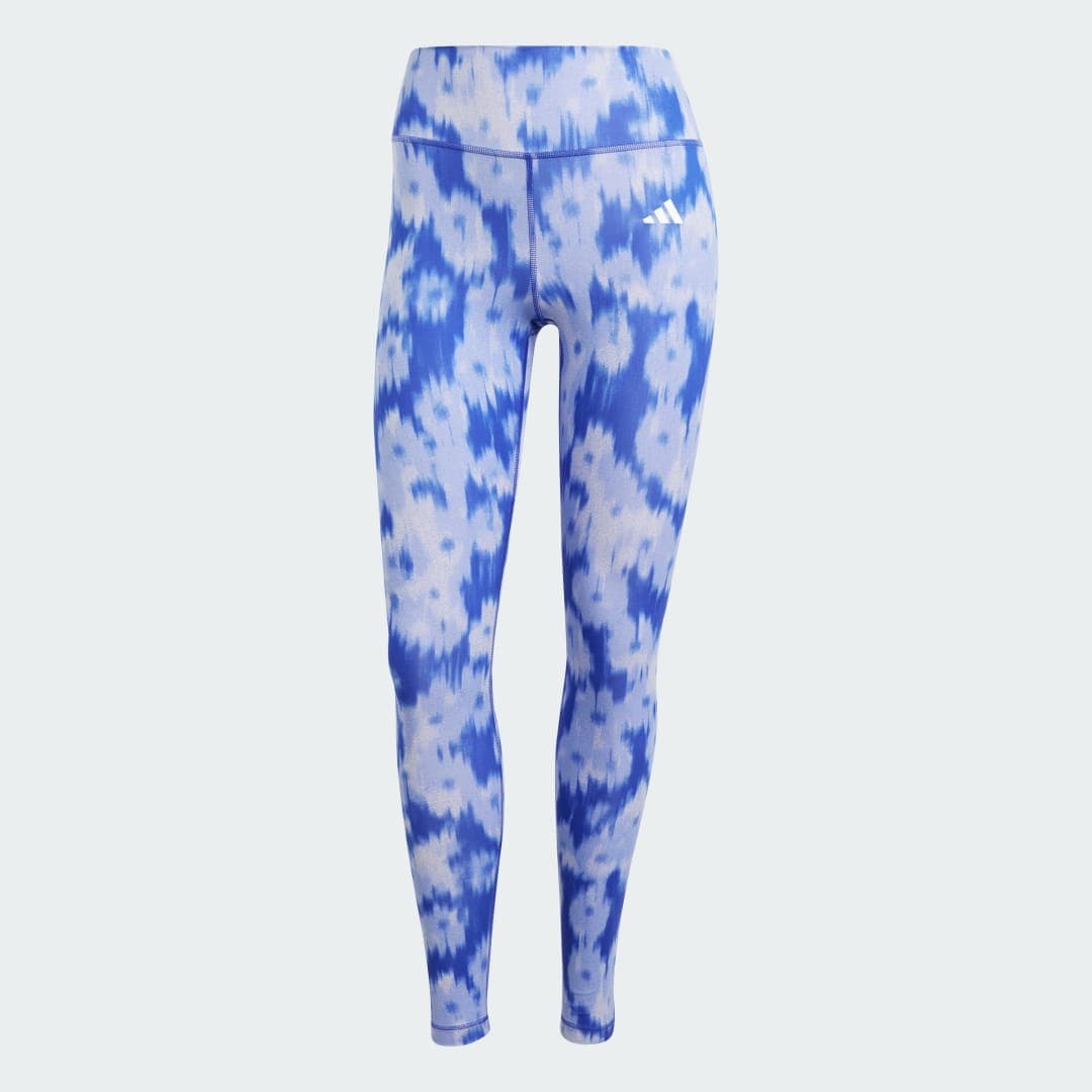 Legginsy Optime Essentials Allover Print Flower Tie-Dye