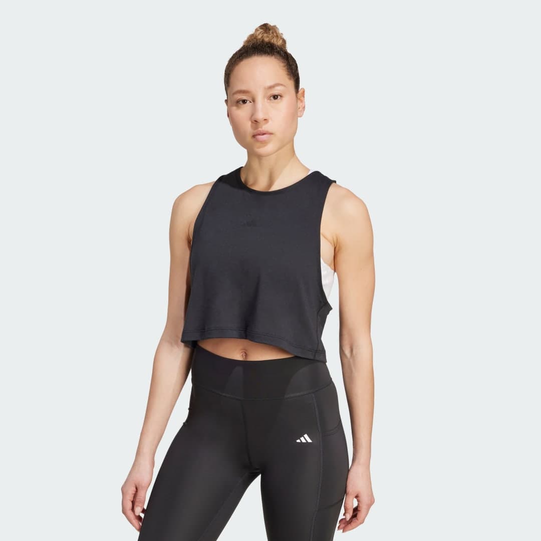 Koszulka Yoga Essentials Cropped