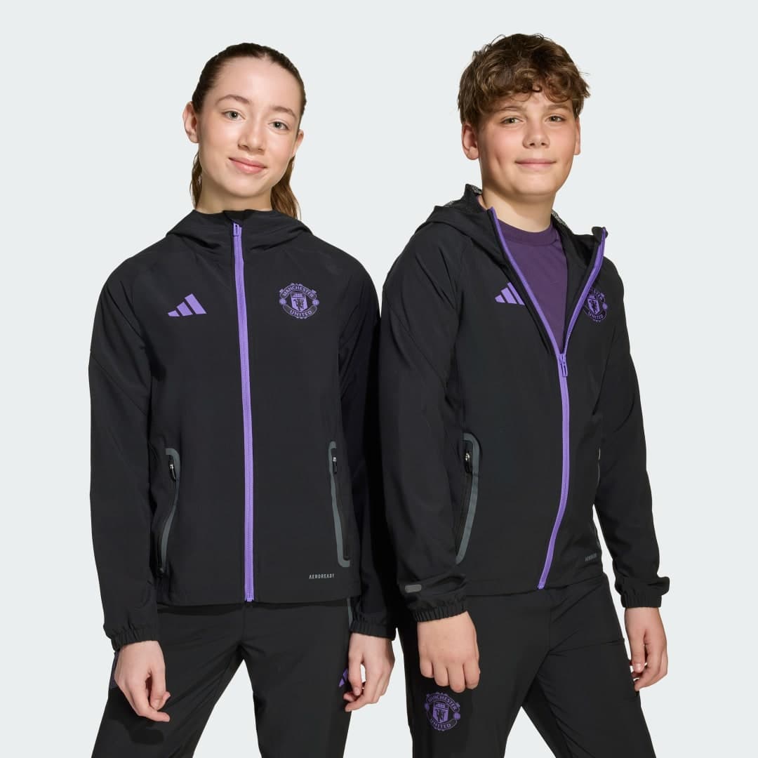 Bluza Manchester United Tiro 25 Competition Vis Tech Travel